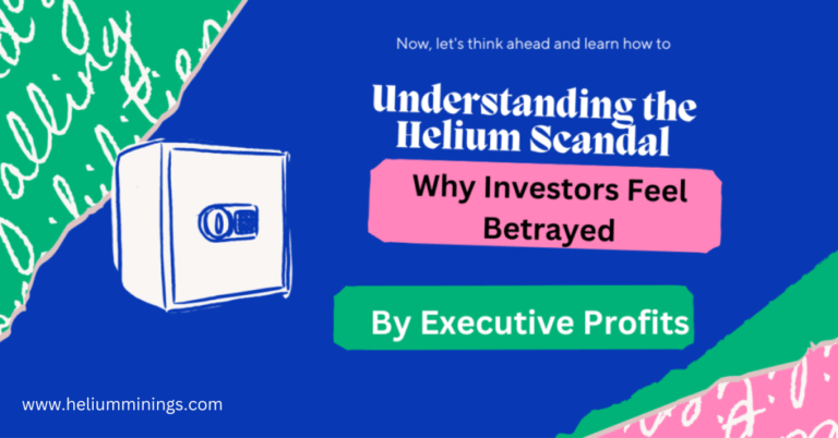 Understanding the Helium Scandal Why Investors Feel Betrayed by Executive Profits